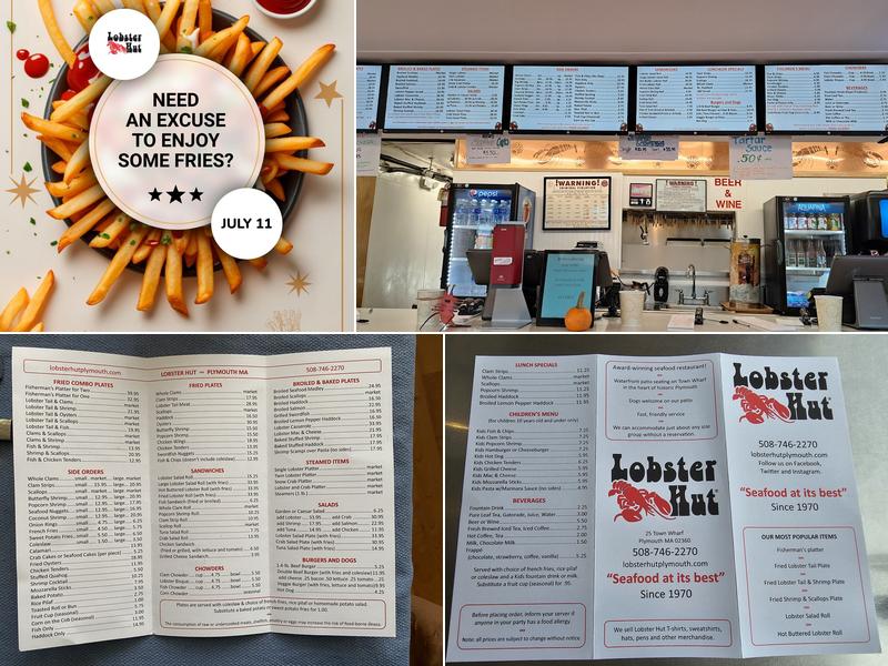 Lobster Hut Menu