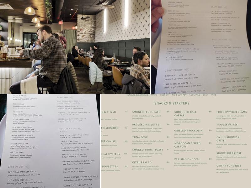 Season to Taste Menu