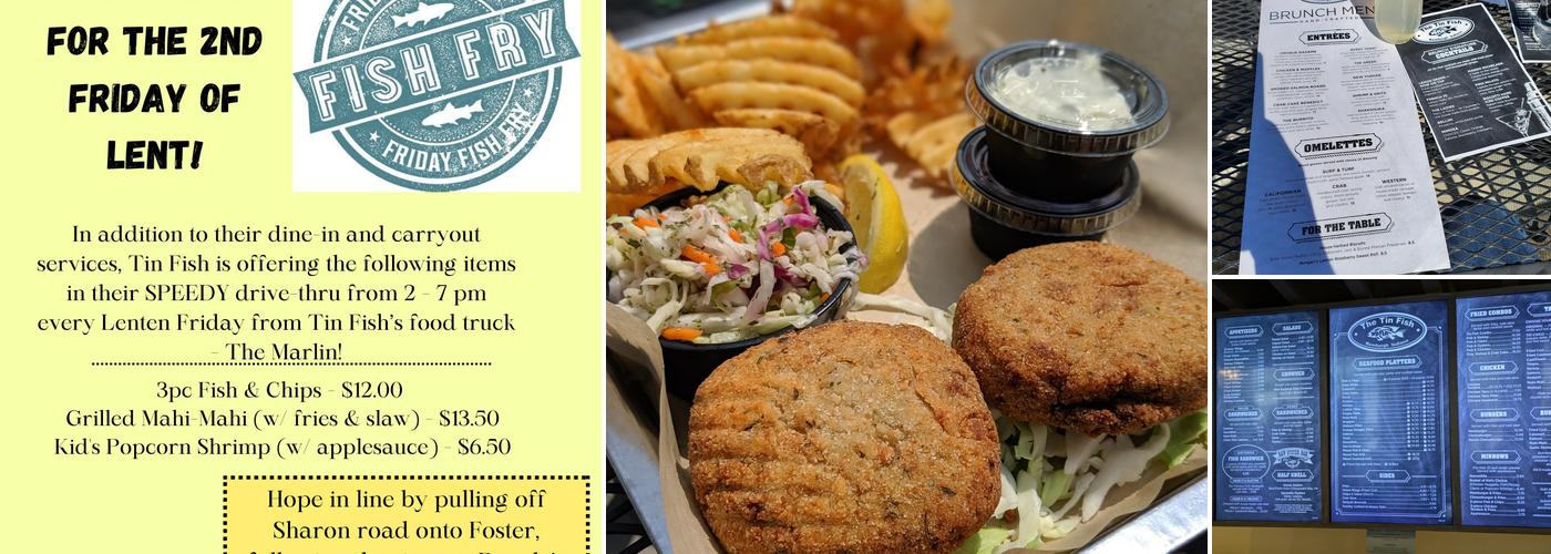 The Tin Fish Menu