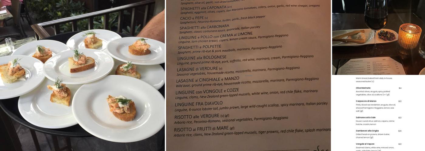 FERRO Menu