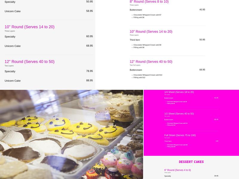 Muffin House Cafe Menu