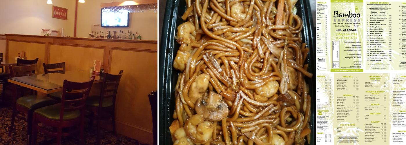 Bamboo Express Menu