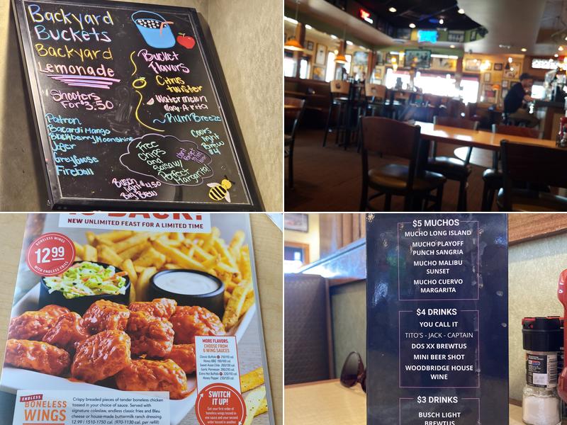 Applebee's Grill + Bar Menu