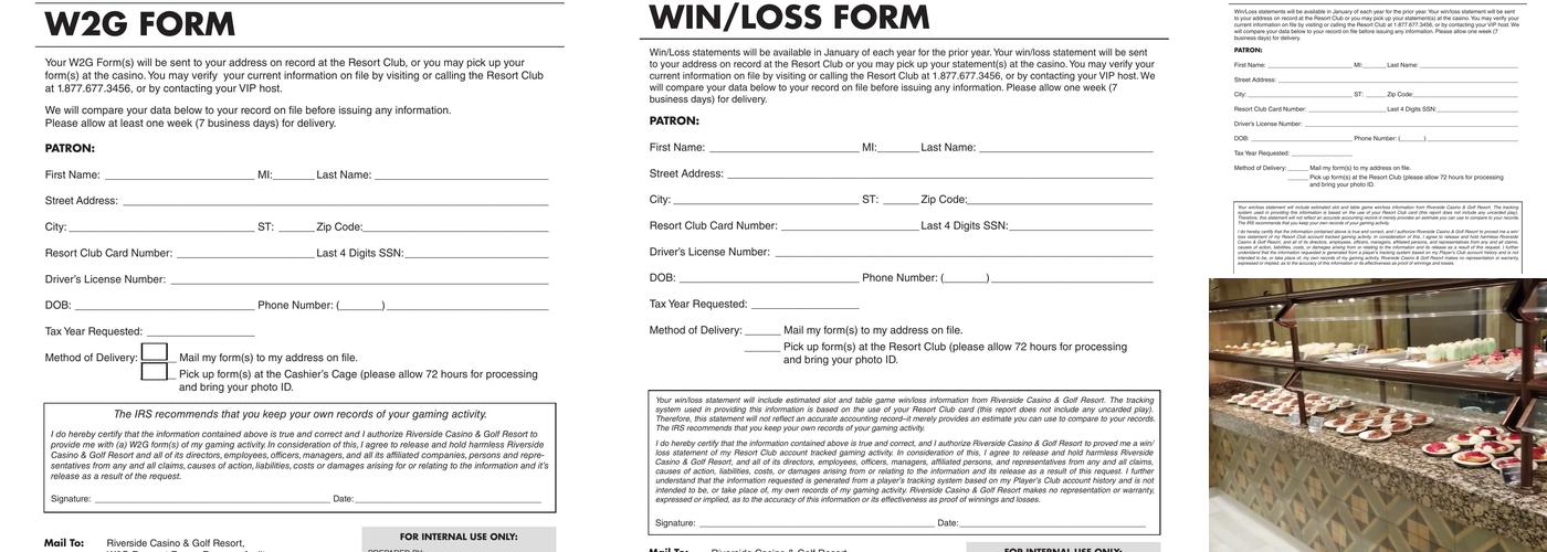 Robert's Buffet Menu