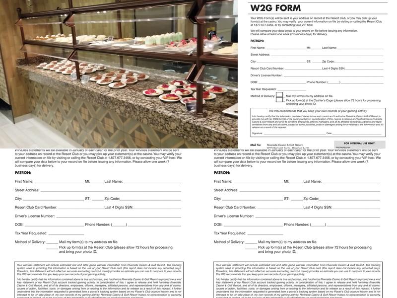 Robert's Buffet Menu