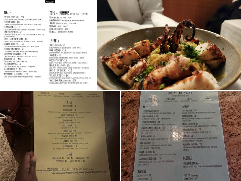 Juniper Menu