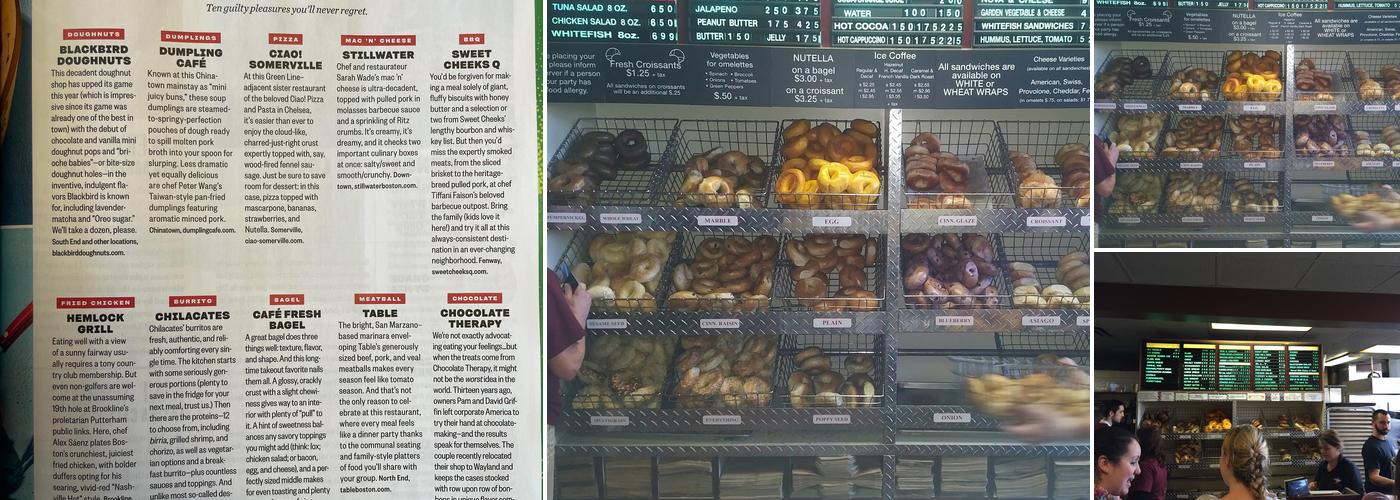 Cafe Fresh Bagel Menu