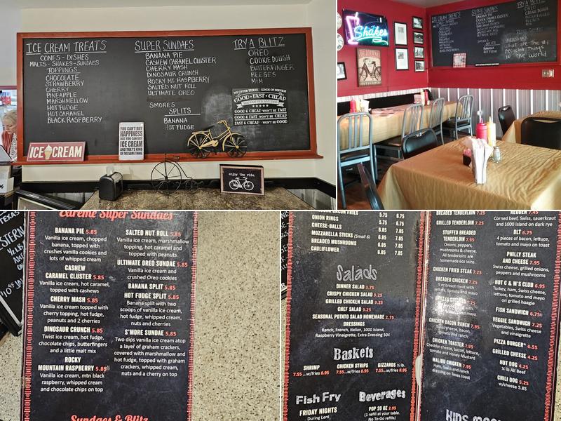 The Salty Heifer Cafe Menu