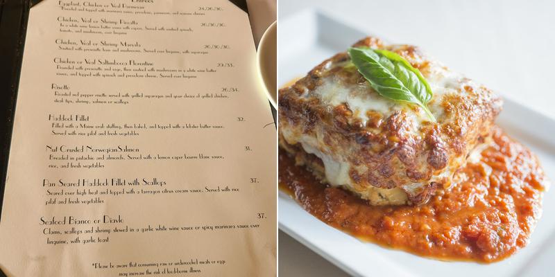 Basil Restaurant Menu