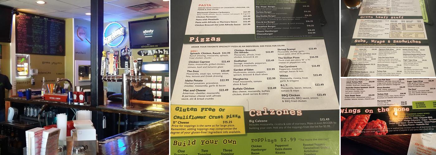 Pepperoncini's Menu