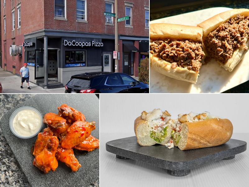 DaCoopas Pizza E.B. 474 Saratoga St, East Boston