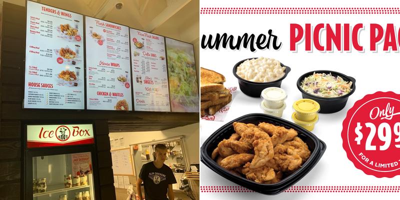 Slim Chickens Menu