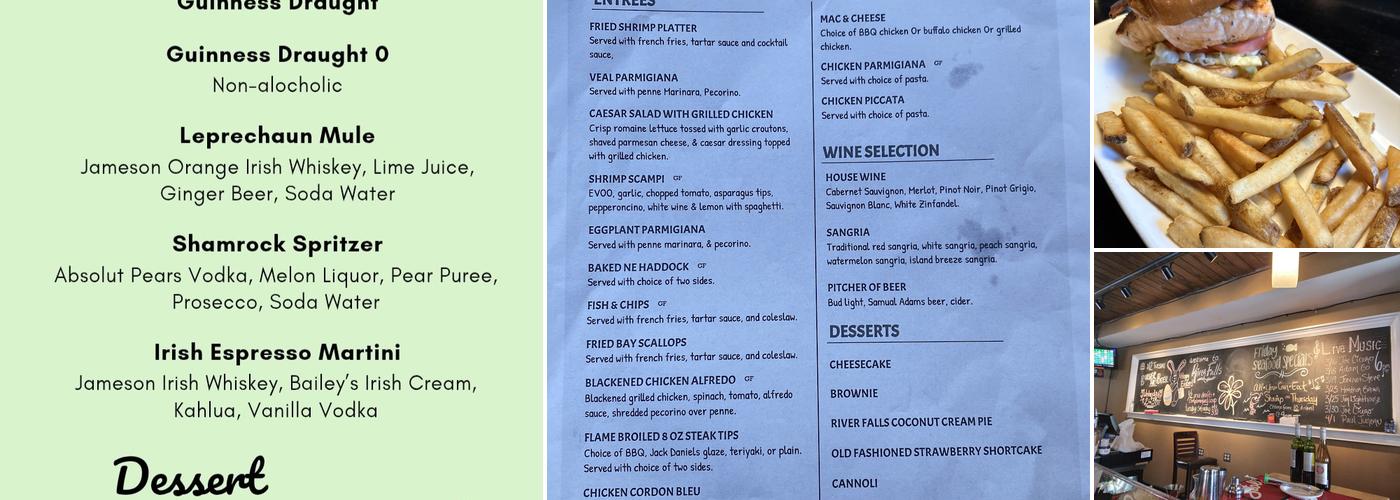 River Falls Menu