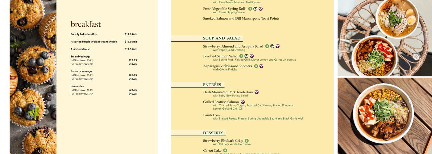 Poly Deli Menu