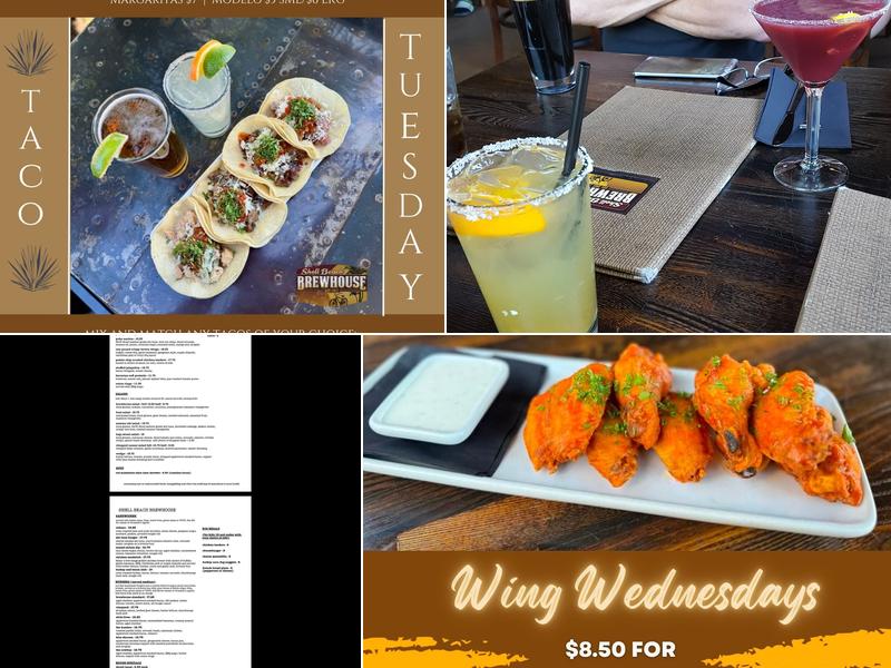 Shell Beach Brew House Menu