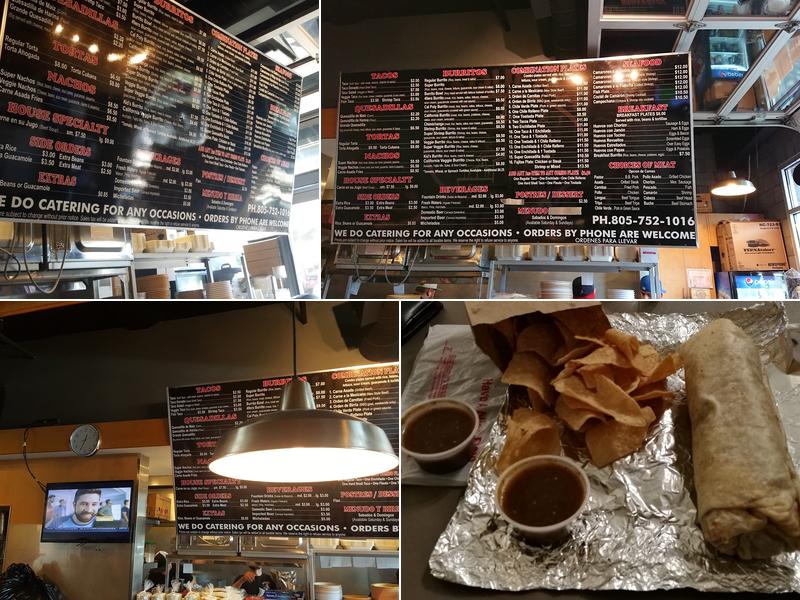 Taqueria Santa Cruz Express Menu