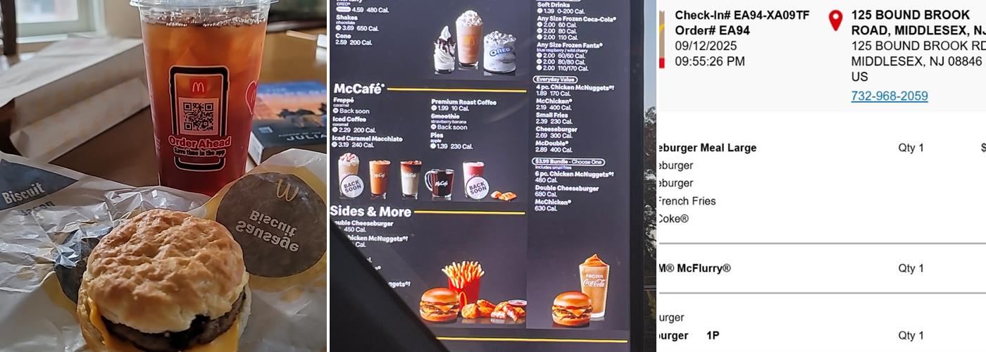 McDonald's Menu