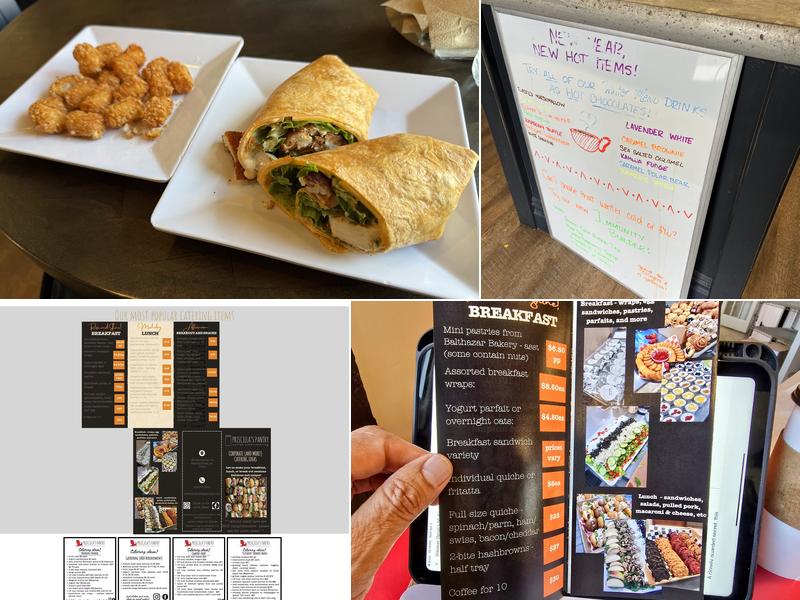 Priscilla's Pantry Menu