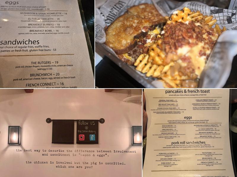 The Committed Pig Menu