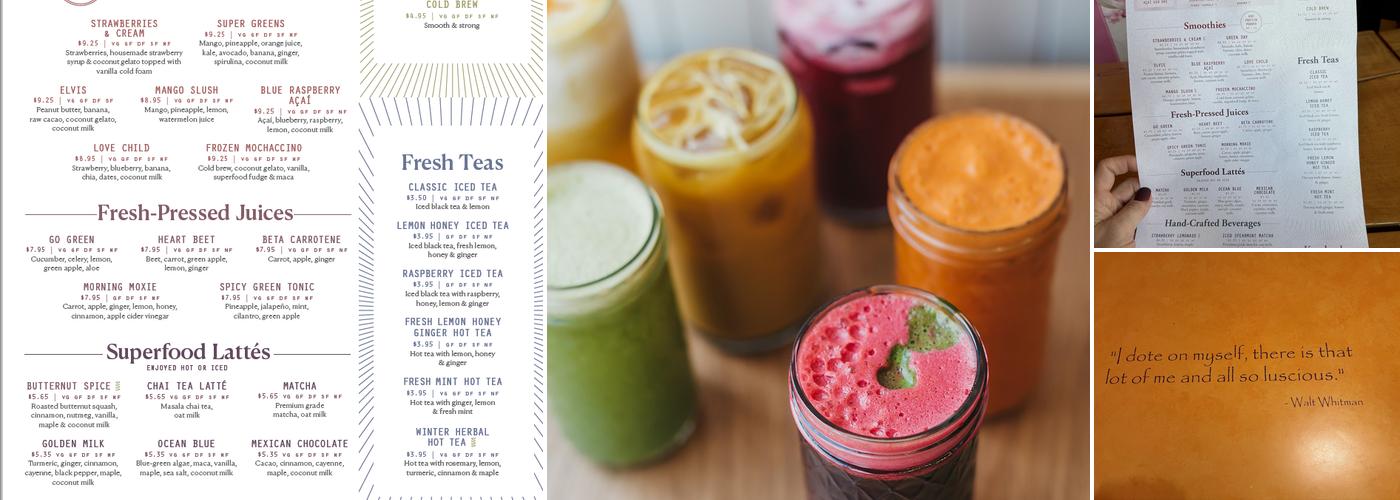 Life Alive Organic Cafe Salem Menu