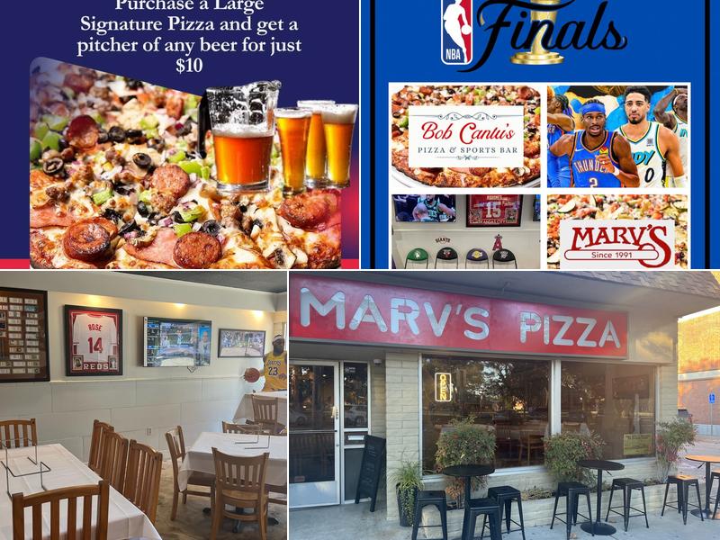 Marv's Pizza And Sports Bar 729 12th St, Paso Robles
