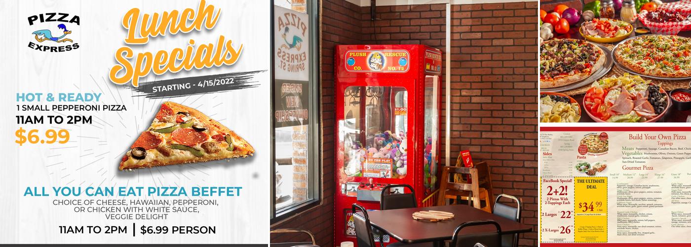 Pizza Express Spring St. Menu