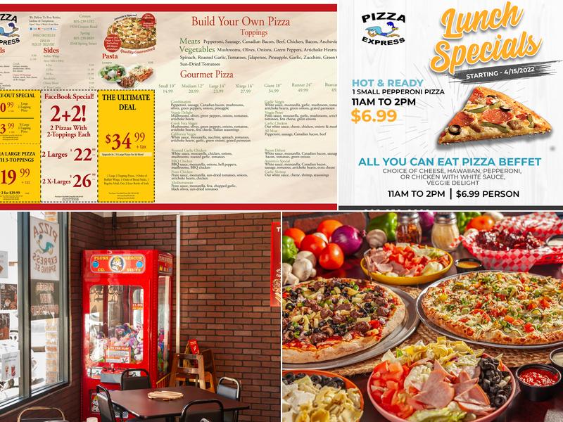 Pizza Express Spring St. Menu