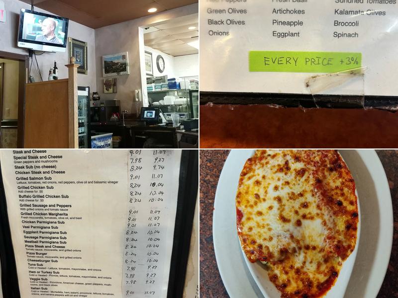 Giovanni's New York Pizza Menu