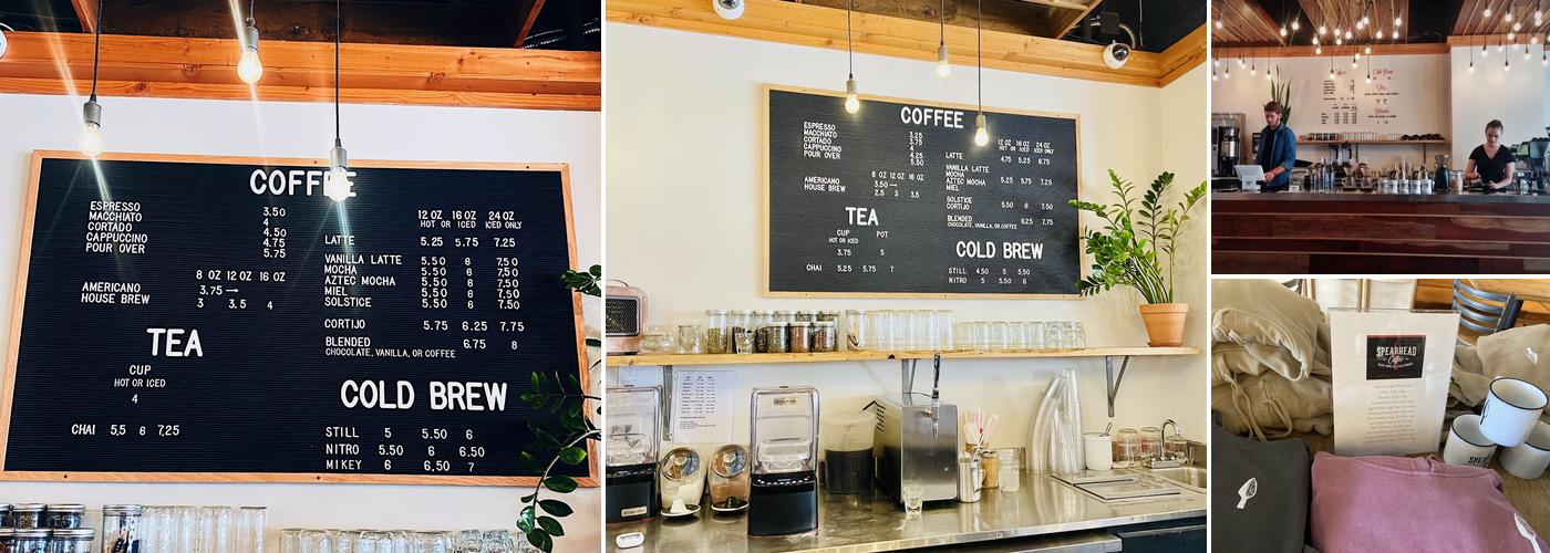 Spearhead Coffee Menu