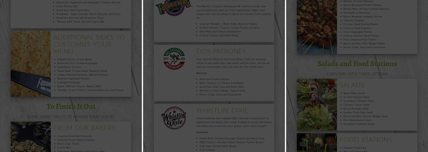 Cafe Venture Co Menu