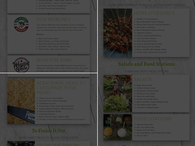 Cafe Venture Co Menu