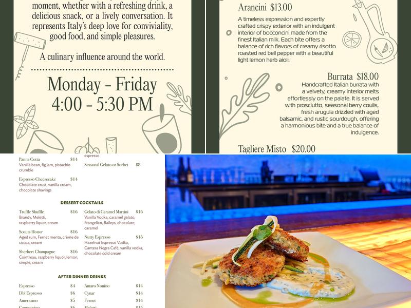 Enoteca Restaurant & Lounge Menu