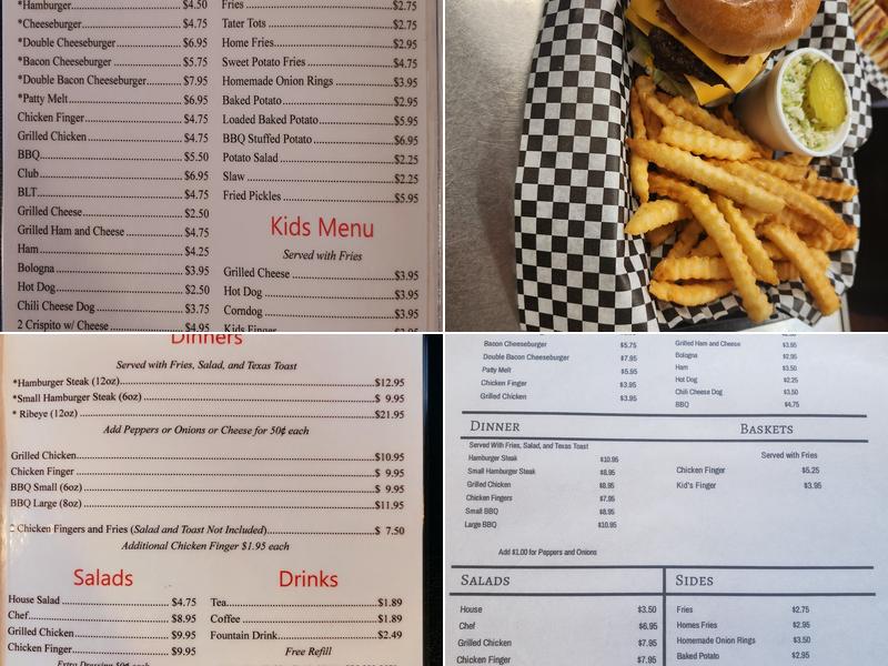 Cafe 72 Menu