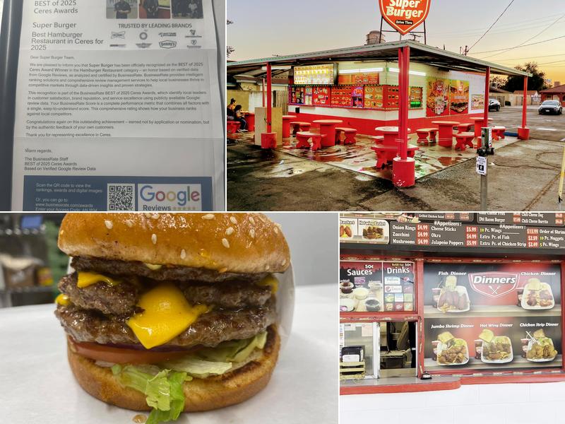 Super Burger 2505 3rd St, Ceres