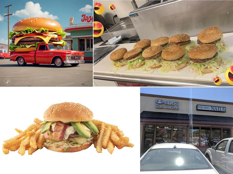 Bob's Giant Burgers 1801 H St B-5, Modesto