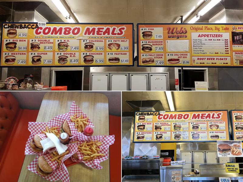 Web's Burger Menu