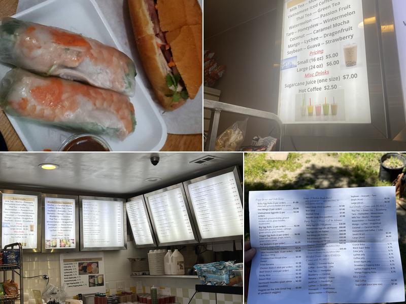 Le Saigon Sandwiches Menu