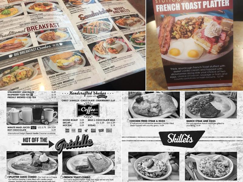 Perko's Cafe Menu