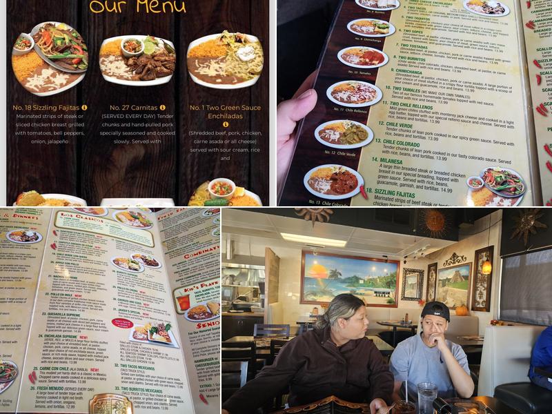 Javi's Mexican Restaurant Turlock, CA Menu