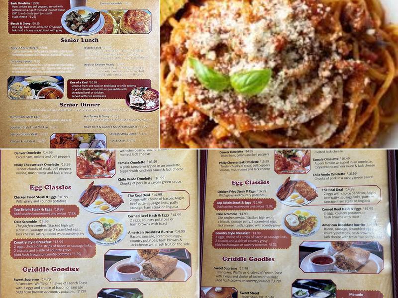Cindy's Menu