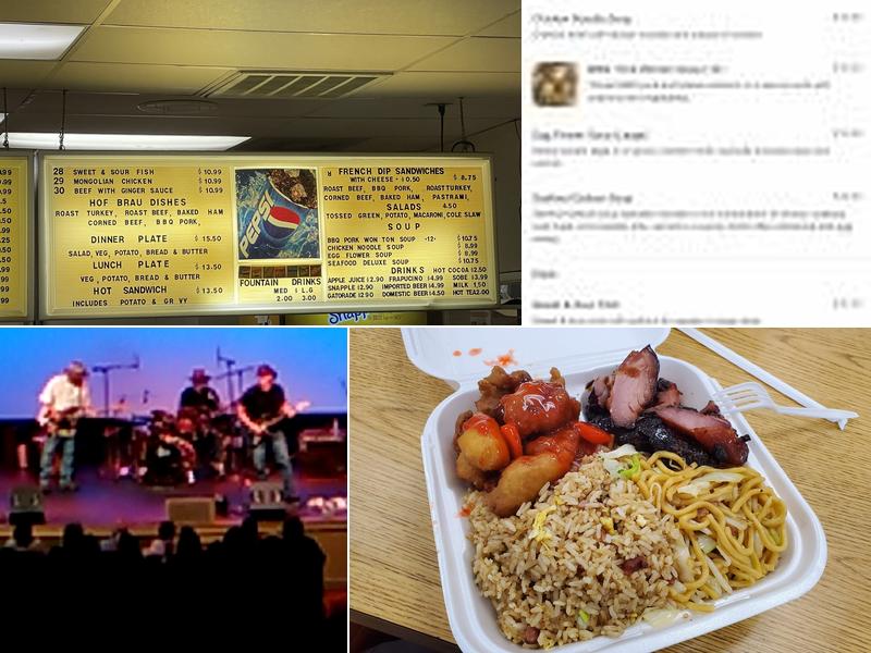 Noah's Hof Brau Menu