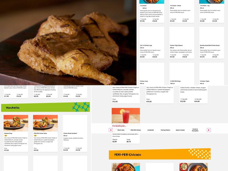 Nando's PERi-PERi Menu
