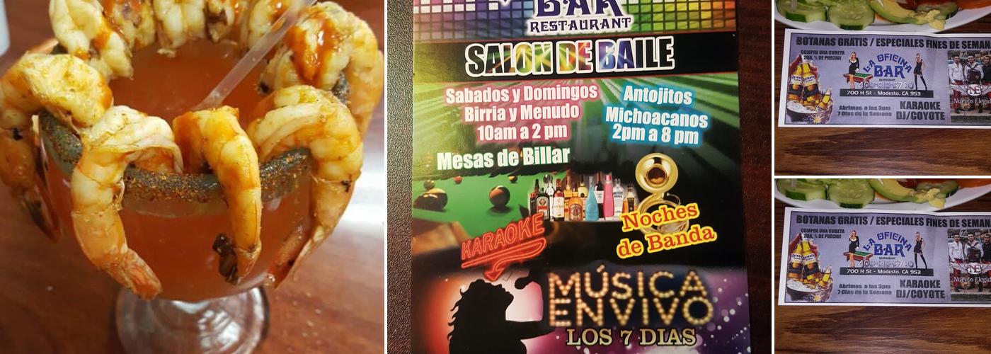 La Oficina Bar & Restaurant Menu