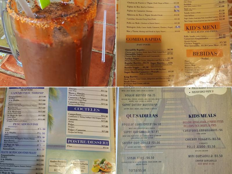 Isabella's Bar & Grill Menu