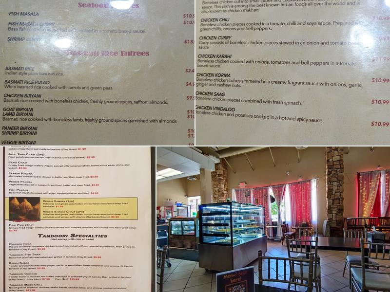 New Sunlight Indian Cuisine Menu