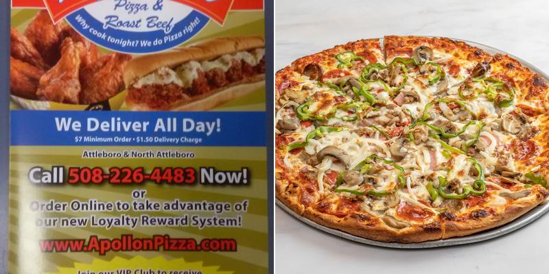 Apollon Roast Beef & Pizza Menu