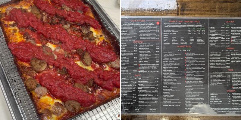 Attleboro House of Pizza Menu