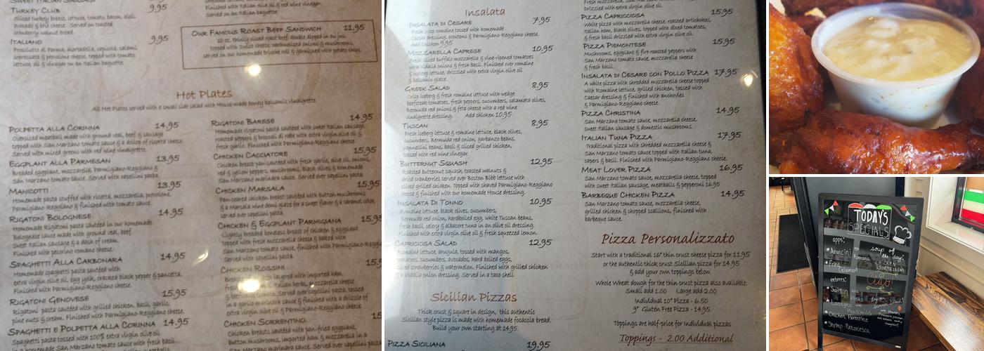 Pizzeria Romana North Attleboro Menu