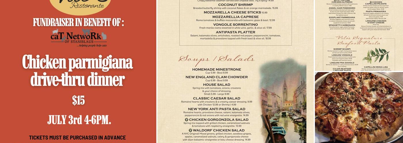 Vito's Ristorante & Pizzeria Menu