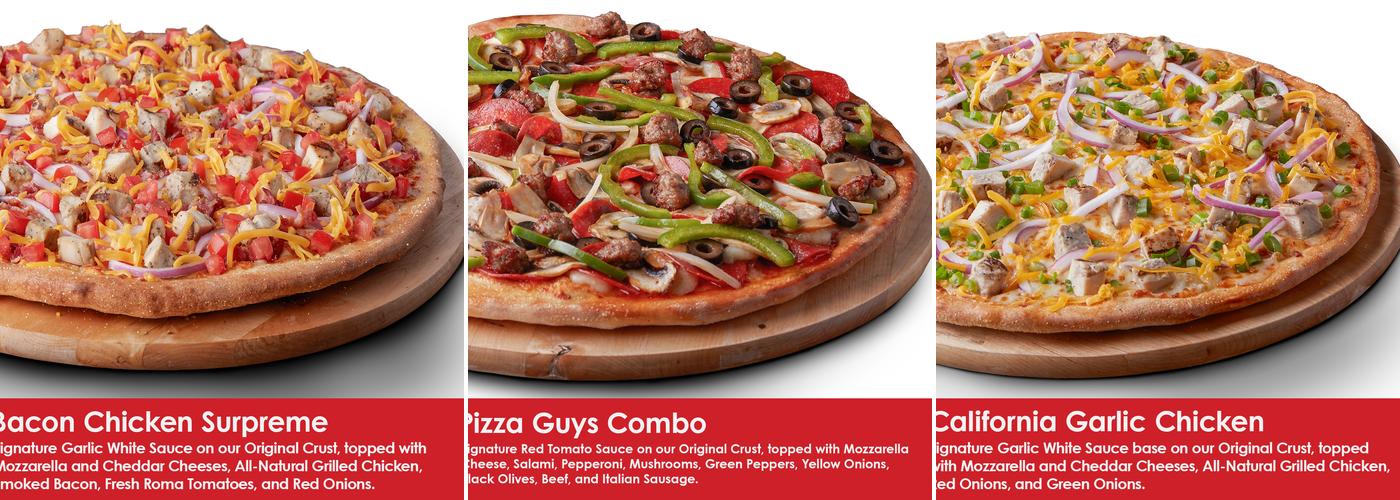 Pizza Guys Menu